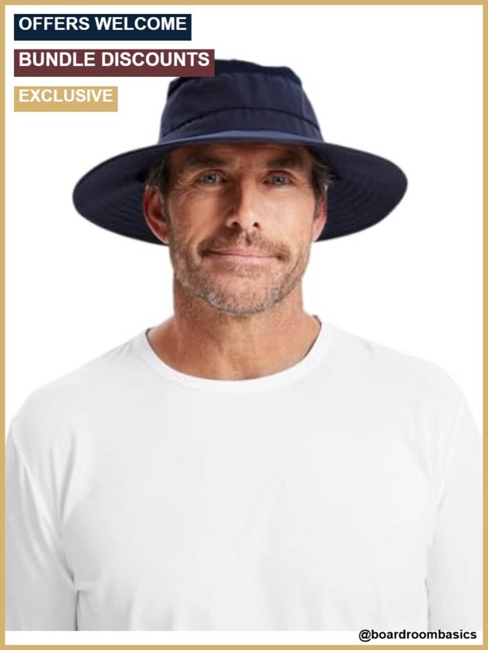 UPF50+ Sun Hat Lightweight Packable Travel Hat with Sweatband Chin Strap